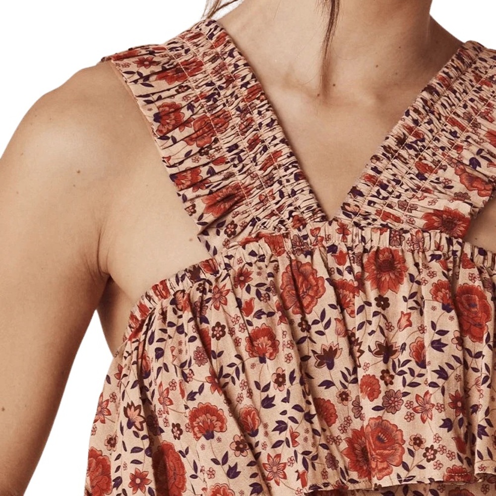 NWT Spell Lady Untamed Frill Mini Dress - Picture 11 of 12